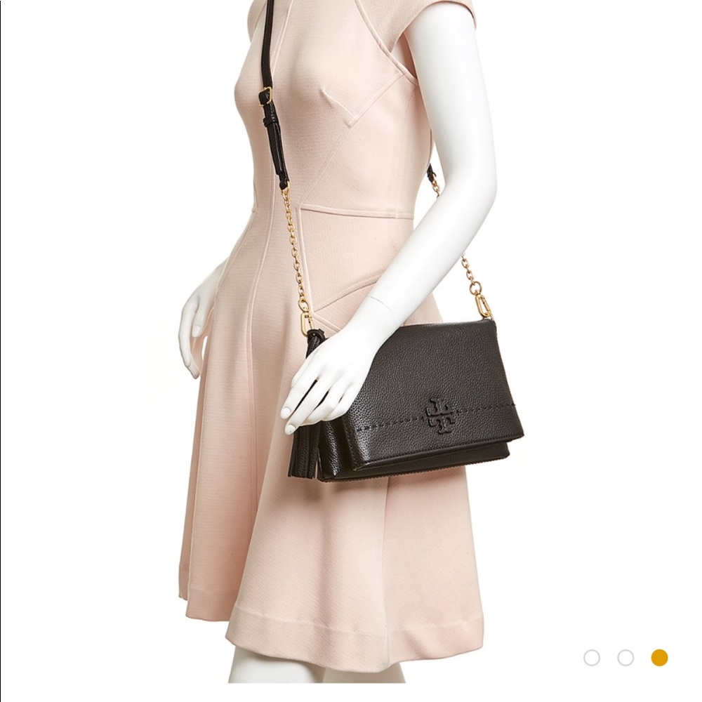 Tory Burch McGraw Black crossbody/clutch